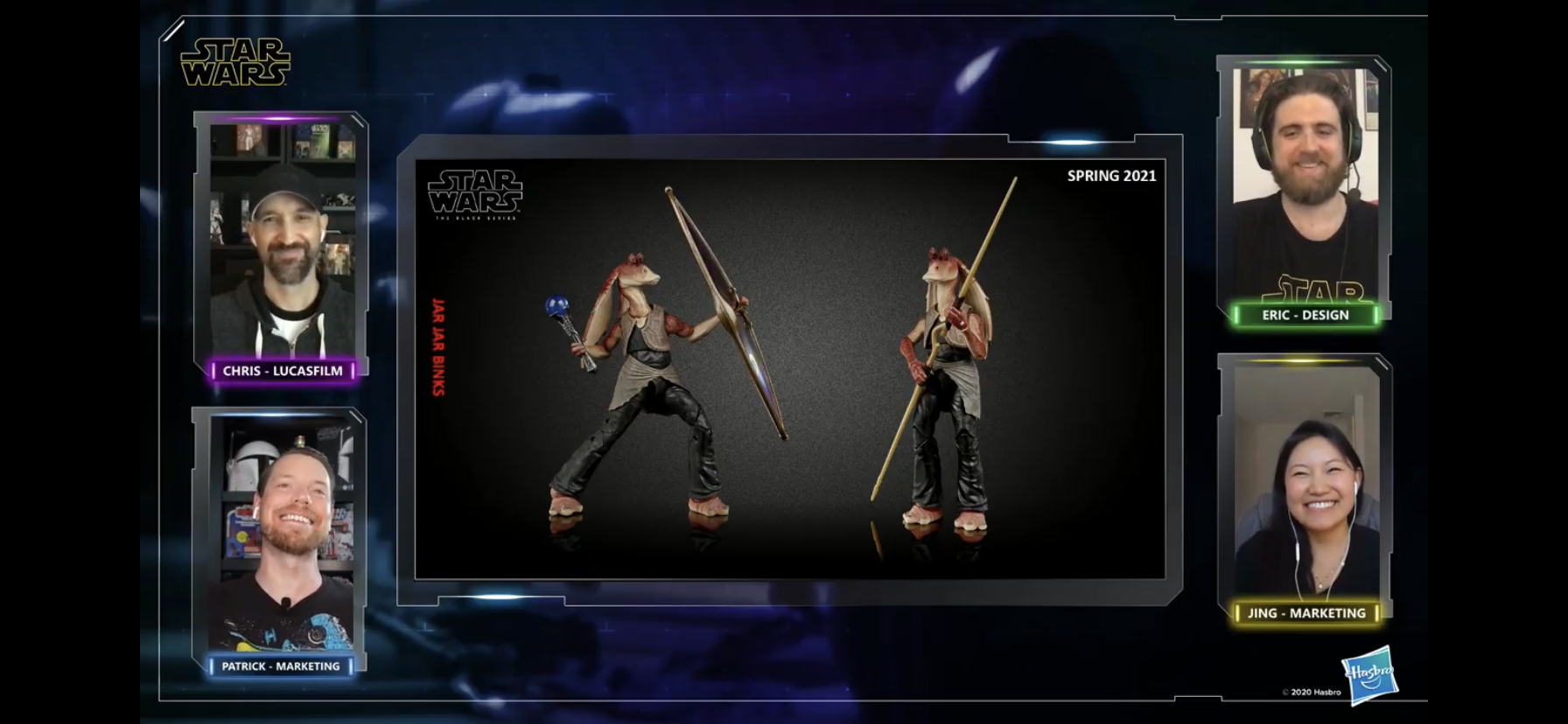 Jar Jar Binks Black Series figure