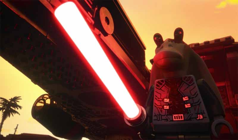 Darth Jar Jar is going to 'hurt yousa'