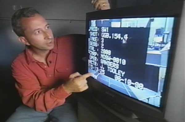 Jeff points at a screen