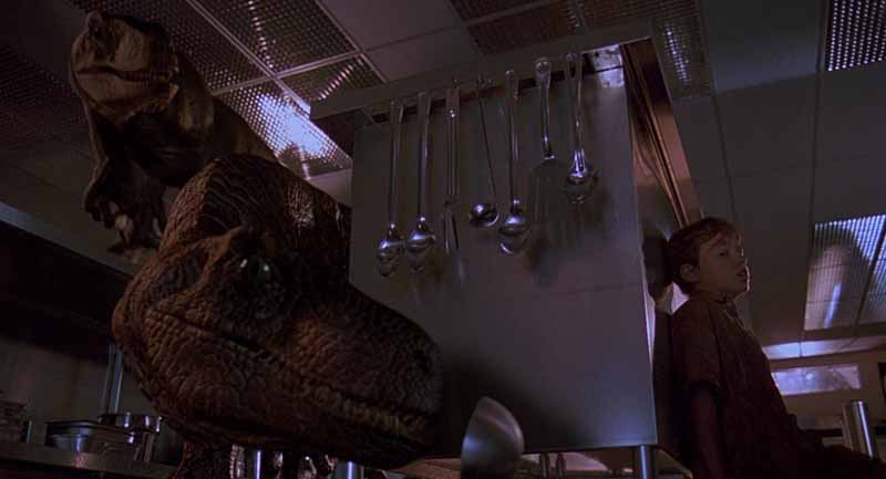 Scene from Jurassic Park